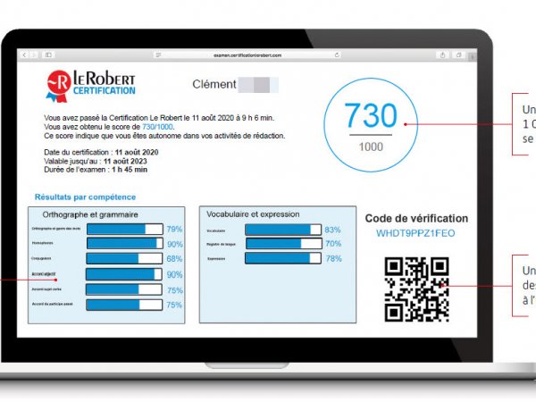 2021 01 Certification Le Robert Actu Bfor Formation