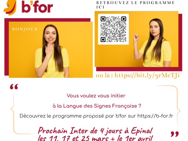 Bfor Mars 2022 Inter Initiation A La Langue Des Signes